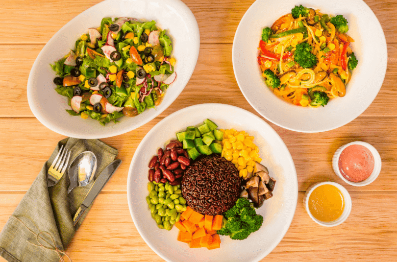 11 (1) Easy vegan dinners collection - Buddha bowls and colorful veggie plates