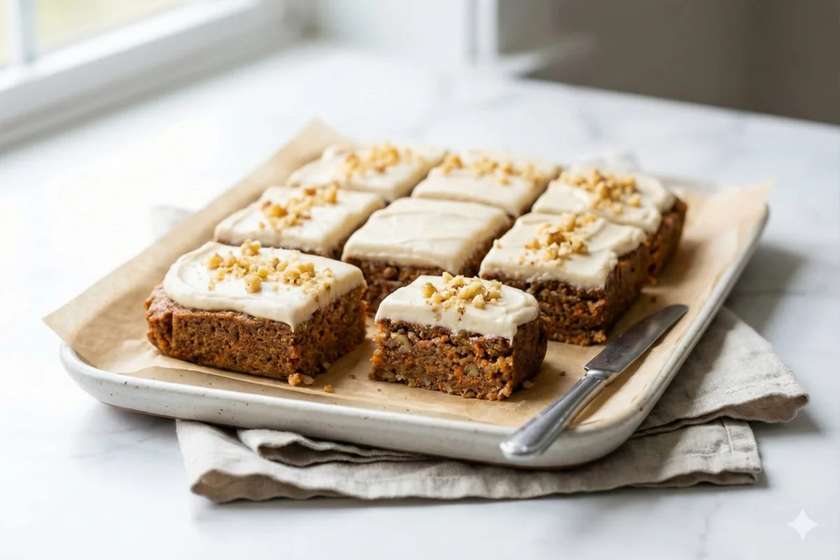 vegan carrot bundt cake recipe lemon glaze plant based impressive