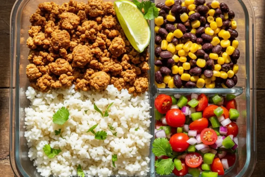 turkey black bean weight loss bowl