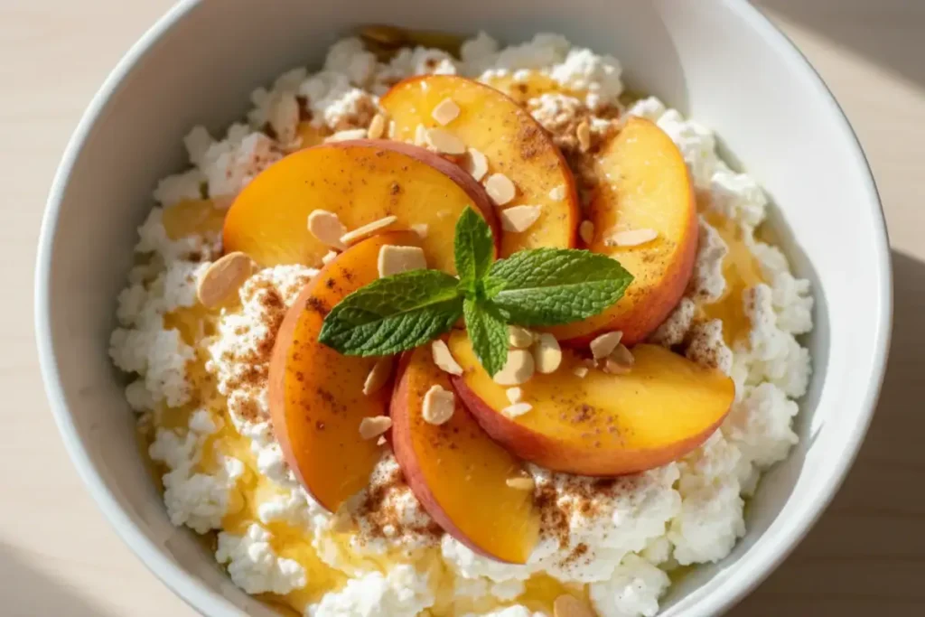 cottage cheese protein bowl