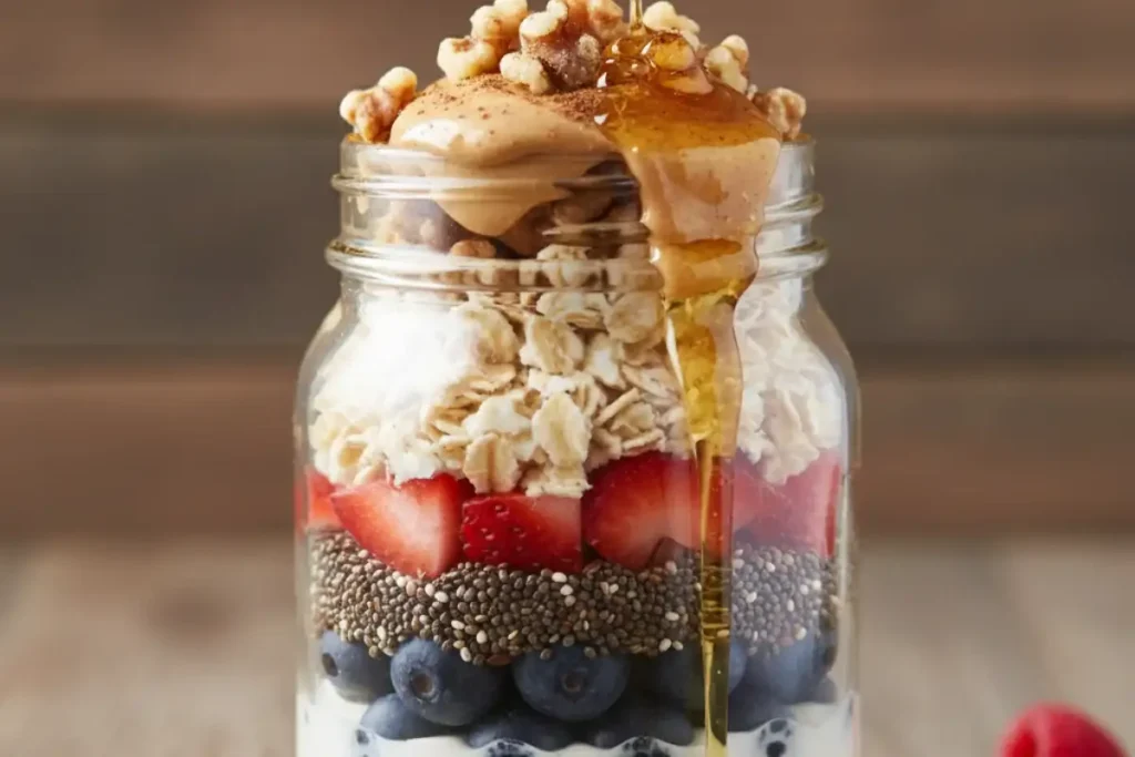 cinnamon overnight oats PCOS breakfast