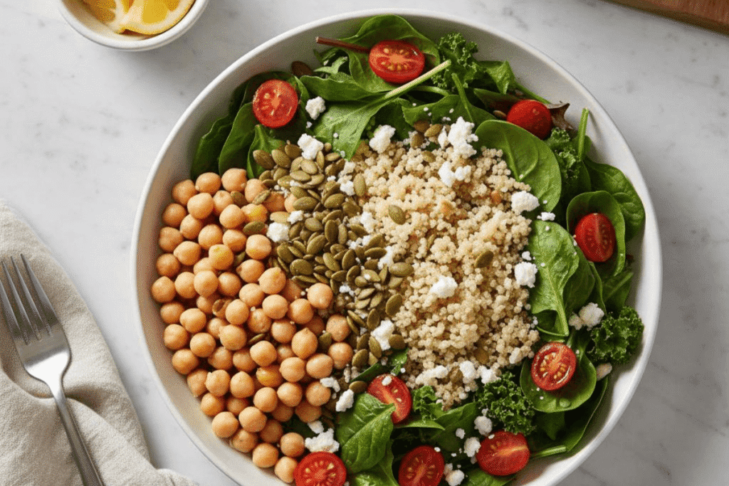 high protein vegetarian meals