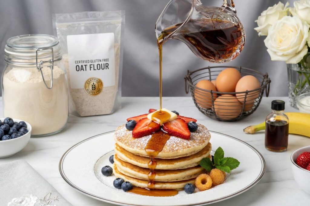 Refined coconut flour protein pancakes alternative flour 24g protein gluten free elegant