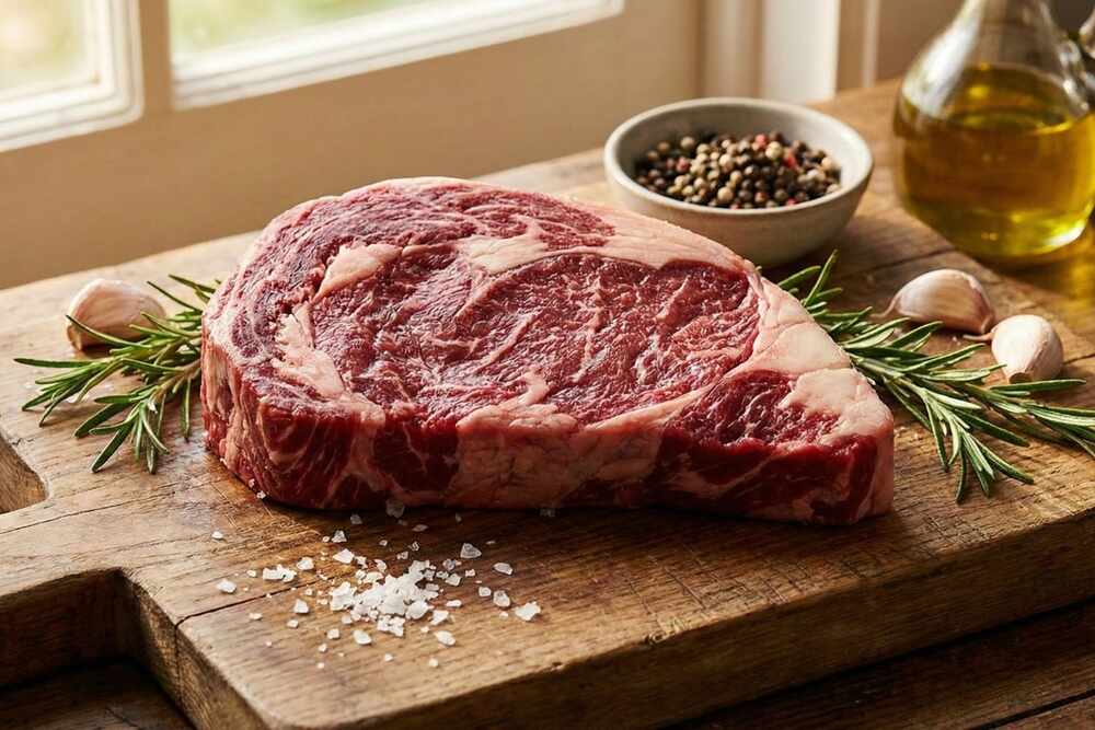 Grass-fed beef with omega-3s and CLA, high-protein anti-inflammatory gut health food